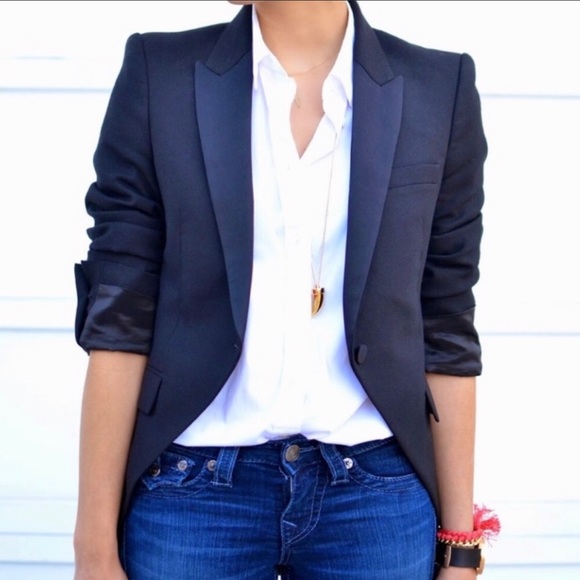 Zara Jackets & Blazers - Zara Black Tuxedo Style Blazer size Small